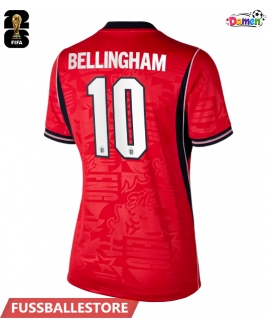 Günstige England Jude Bellingham #10 Auswärtstrikot Damen WM 2026 Kurzarm